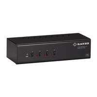 KVM Switch - Dual-Monitor, DisplayPort 1.2, 4K 60Hz, USB 3.0 Hub, Audio