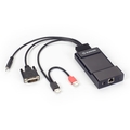 ZeroU DVI KVM-over-IP Transmitter – Single Head, HD, USB-HID , Audio