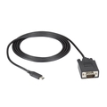 USB-C Adapter Cable - USB-C to VGA Adapter, 1920x1200 / 1080p, DP 1.2 Alt Mode