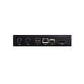 KVM-over-IP Receiver - Single-Monitor, DisplayPort, USB 2.0, Audio, Dual Network Ports RJ45 and SFP