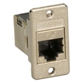 CAT6 Panel-Mount Feed-Through Coupler